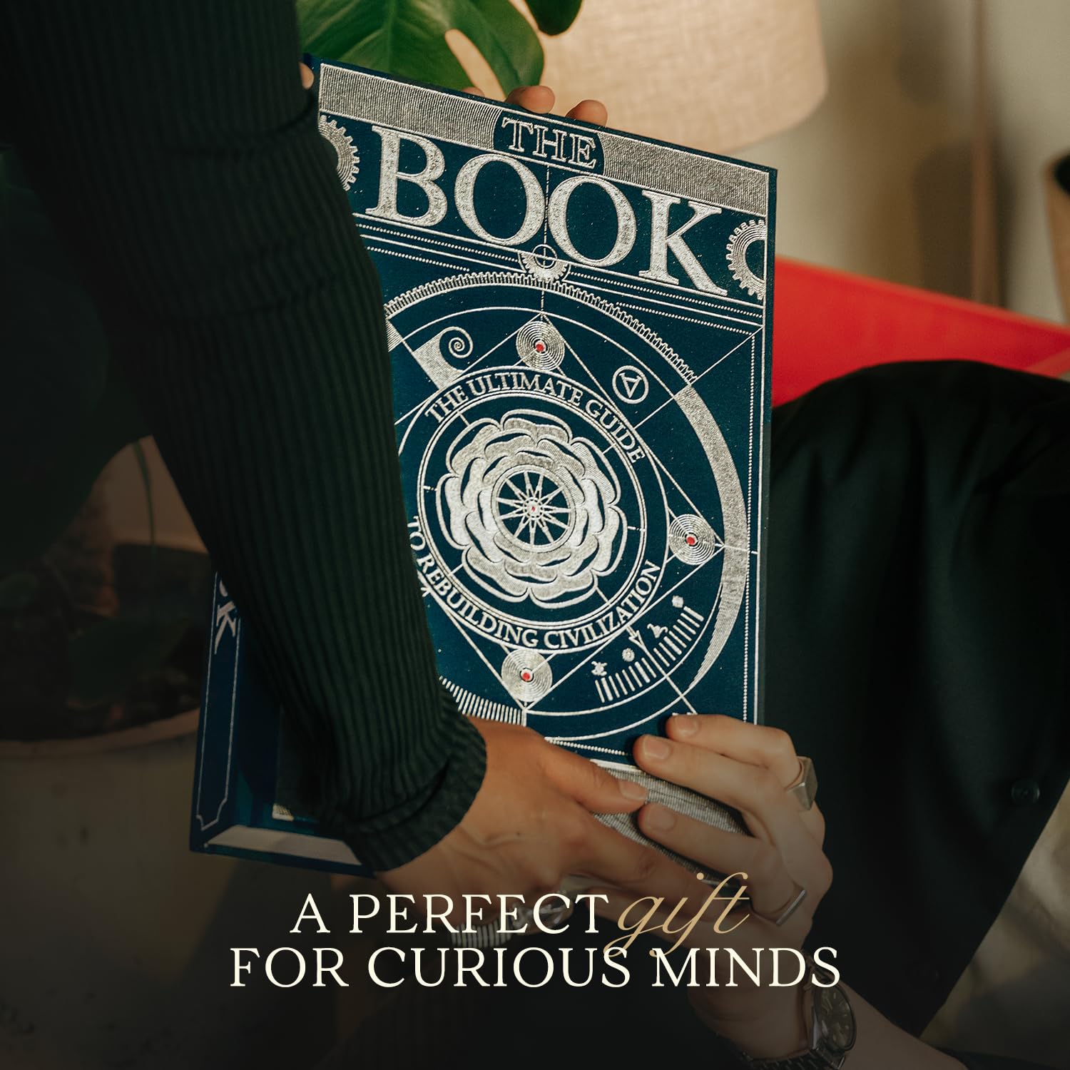 The Book. The Ultimate Guide to Rebuilding a Civilization - Inspirational Science Books for Adults - Unique Artifact - Knowledge Encyclopedia with Over 400 Pages of Detailed & Catchy Illustrations