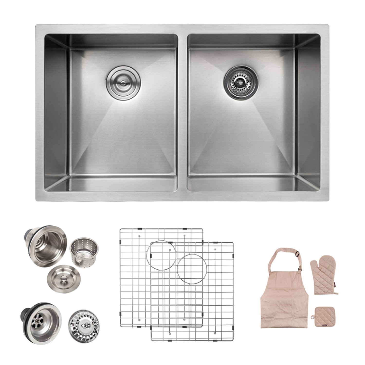 Best Farmhouse Double Kitchen Sinks