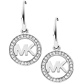 Michael Kors Silver-Tone Stud Earrings or Drop Earrings for Women; Stainless Steel Earrings; Jewelry for Women