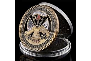 Joygulls 1775 US Army Air Force Core Value Military Hollow Bronze USA Challenge Coin Collection