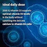 Igennus Pure Vitamin D3 2000IU 365 Tablets Clean Label Vegetarian view 3