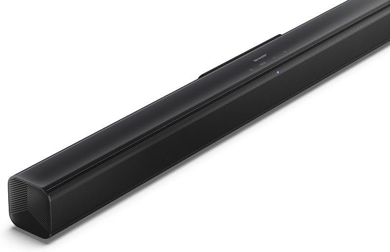Barra de Sonido para TV HT-SB145 Roku TV Ready 150W Bluetooth 5.3 HDMI ARC USB Óptica AUX 2.0 Negra