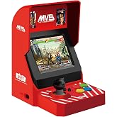 UNICO MVS Mini Home Arcade Machine, 45 Pre-Loaded Classic Games:10 KOF / 5 Metal SLUG / 7 Fatal FURY / 6 Samurai SHODOWN and More, 3.5inch Screen, HDMI and Gamepads Port