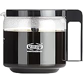Technivorm 89830 1.25L Glass Carafe, for KBG Brewers, Clear/Black
