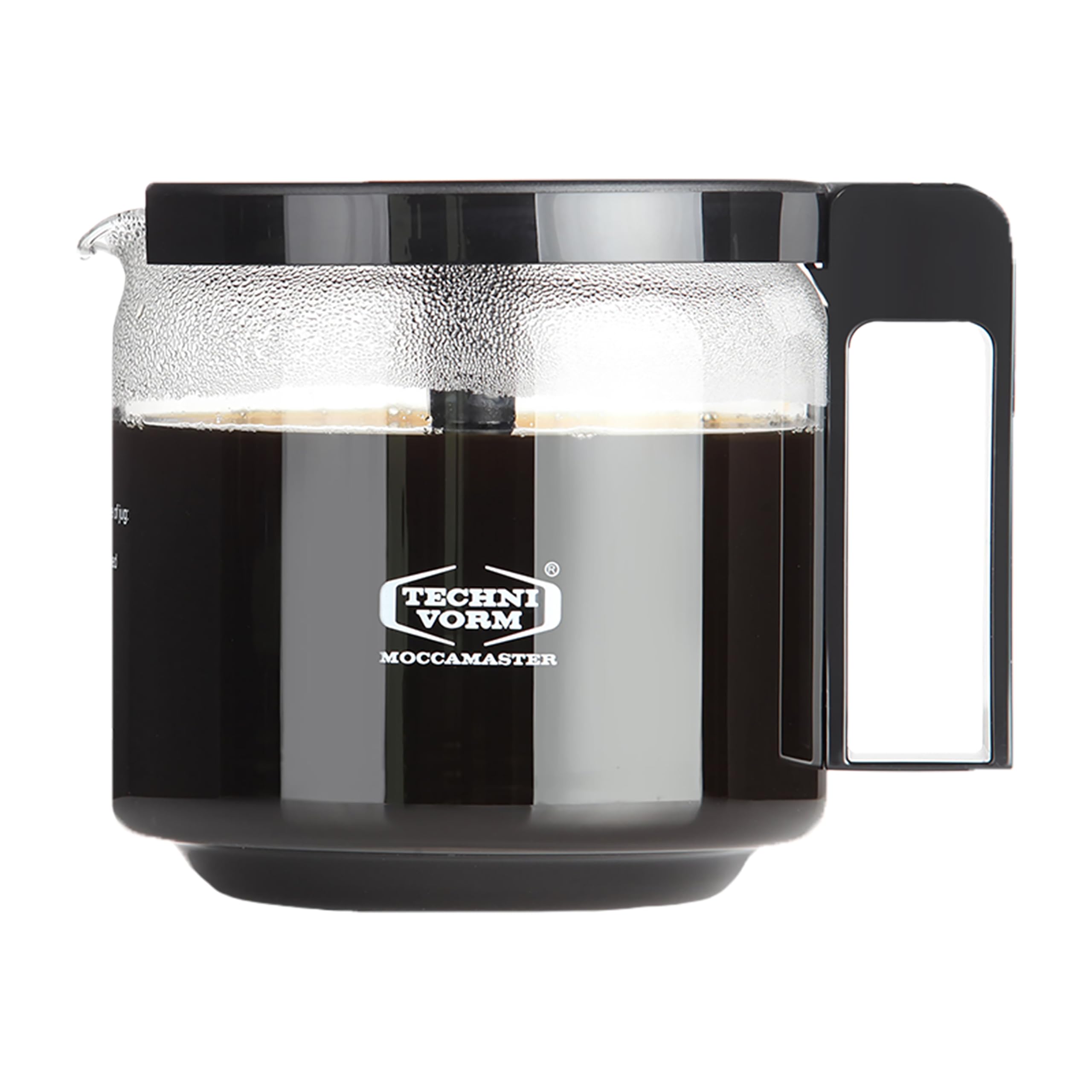 Technivorm 89830 1.25L Glass Carafe, for KBG Brewers, Clear/Black