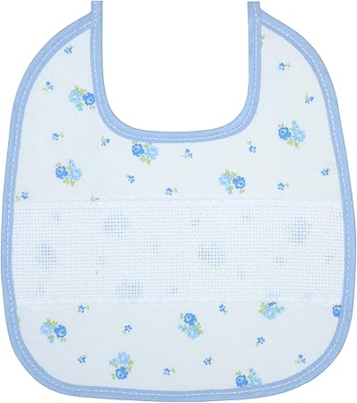 aida cloth baby bibs