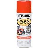 Rust-Oleum Farm &amp; Implement Allis Chalmers Orange Spray Paint | Tractor Touch Up Paint, Equipment Restoration, Fade Resistant Color, Fast Dry Formula, Farm Equipment Finish, 12 oz