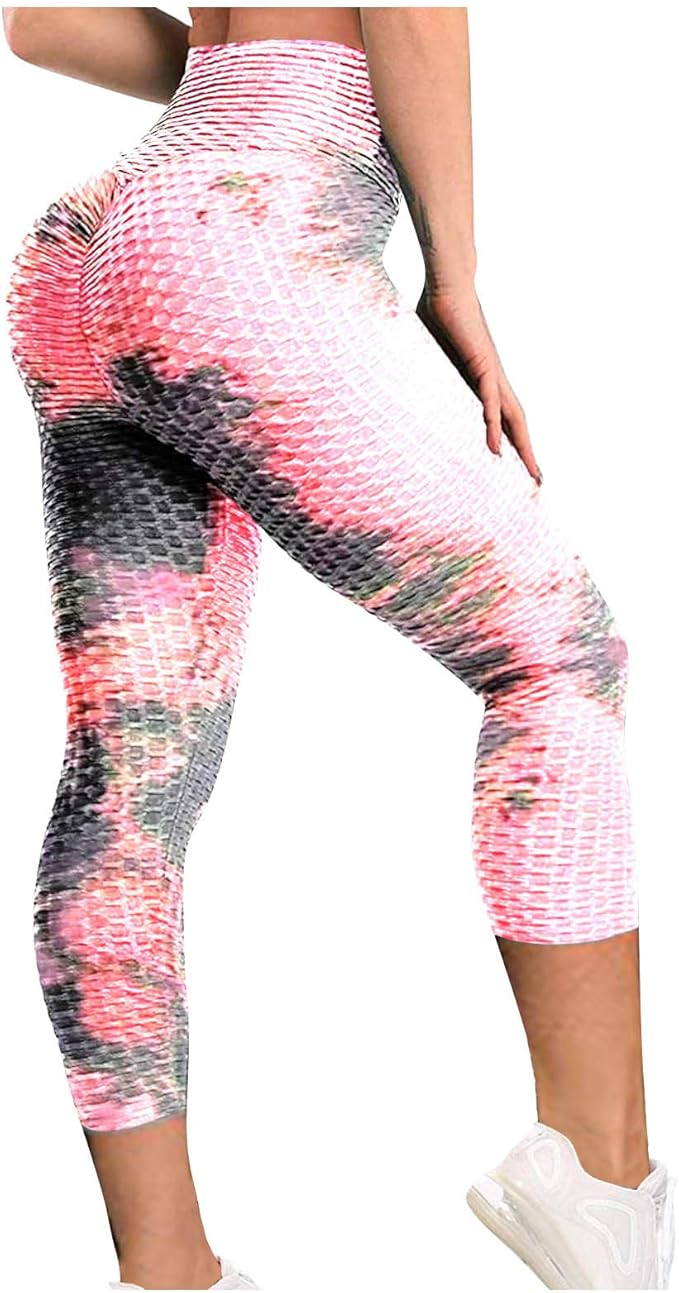 Inner Leggings for Women Anti Waffle Leggings High Waist Gym
