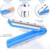 Sopito Finger Splints 3PCS Metal Aluminum Breathable Adjustable Blue view 5