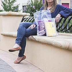 ClearBags 100 Clear Handle Bags 12x15, Extra Thick