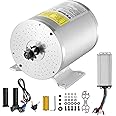 VEVOR 2000W Electric Brushless DC Motor Kit - 48V 4300rpm Motor with Upgraded Speed Controller and Throttle Grip Kit for Go Karts E-Bike Motorcycle Scooter DIY