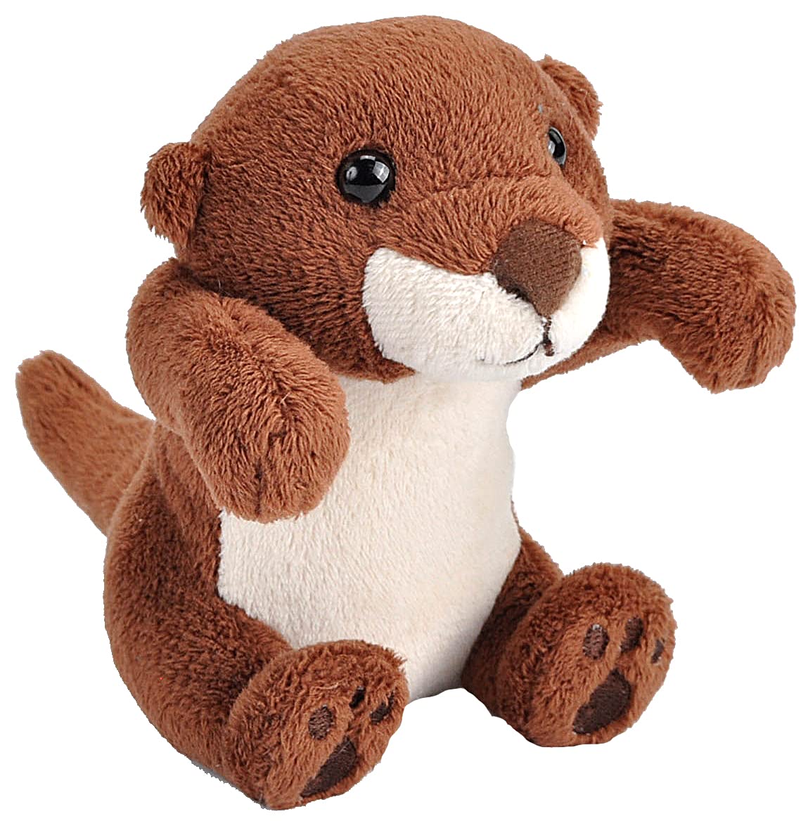 Wild Republic Screen Grabber, Otter, Five Inches, Gift for Kids, Plush Toy, Fill is Spun Recycled Water Bottles, Laptop Accessory, Privacy Camera Cover