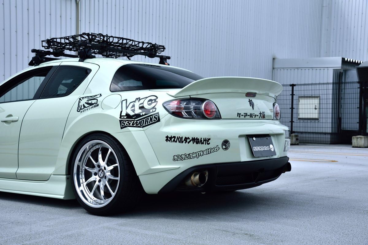 Krc Rx 8 リアワイドフェンダーイミテイト Rx 8 004 オーバーフェンダー 車 バイク Amazon