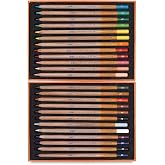 Bruynzeel Design Professional Colouring Pencils Set of 24 in Box | Artist Pencils for Drawing, Sketching &amp; Colouring