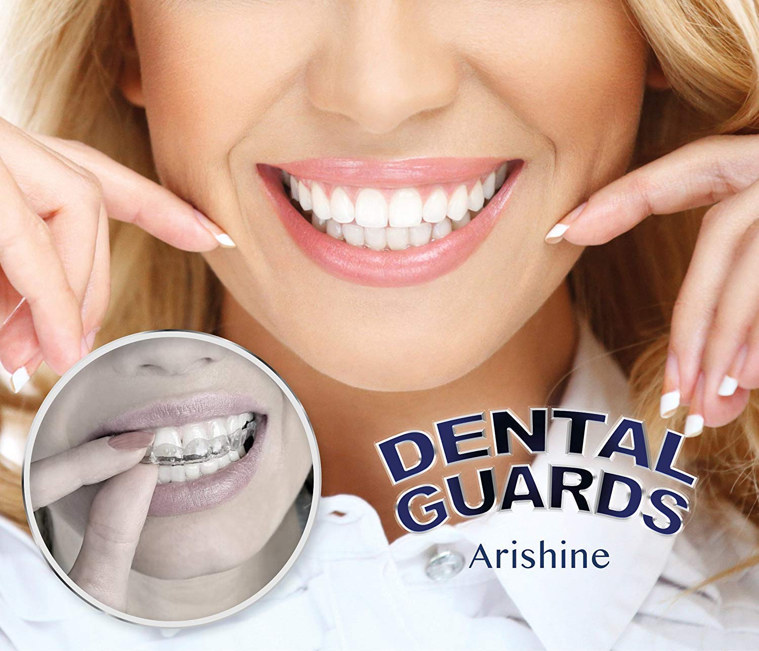 Arishine Mouth Guard for Teeth Grinding, Professional Dental Guard And Sleep Aid Custom Fit