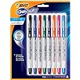 BIC Gel-ocity Smooth Stick Gel Pens, Fine Point, 0.5mm, Assorted Ink (8 Pack)