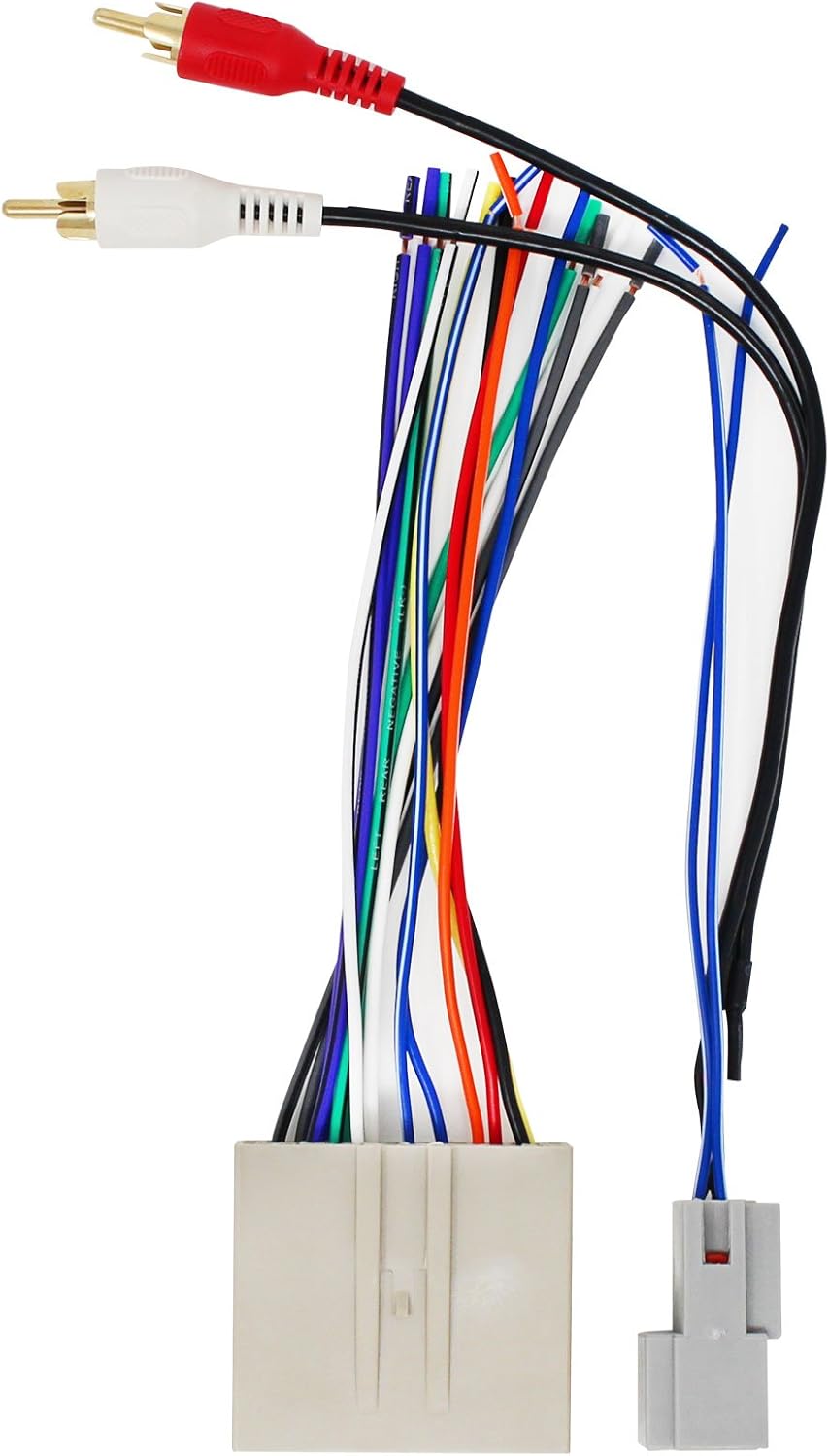 Replacement Radio Wiring Harness For 2008 F 250 Super Duty Lariat Crew Cab Pickup 4 Door 6 4l Car Stereo Connector