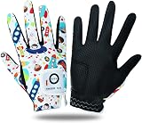 Finger Ten Kids Golf Gloves All Weather Left Right Hand White Medium view 4