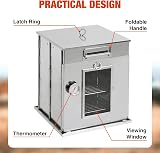 REDCAMP Foldable Camping Oven 3-Tier Grill Stainless Steel Portable Outdoor Oven view 5