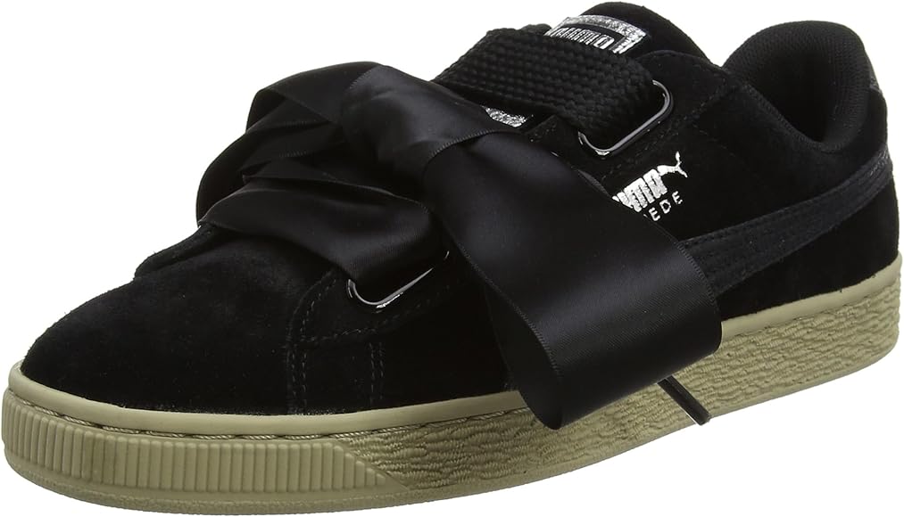 puma basket heart suede