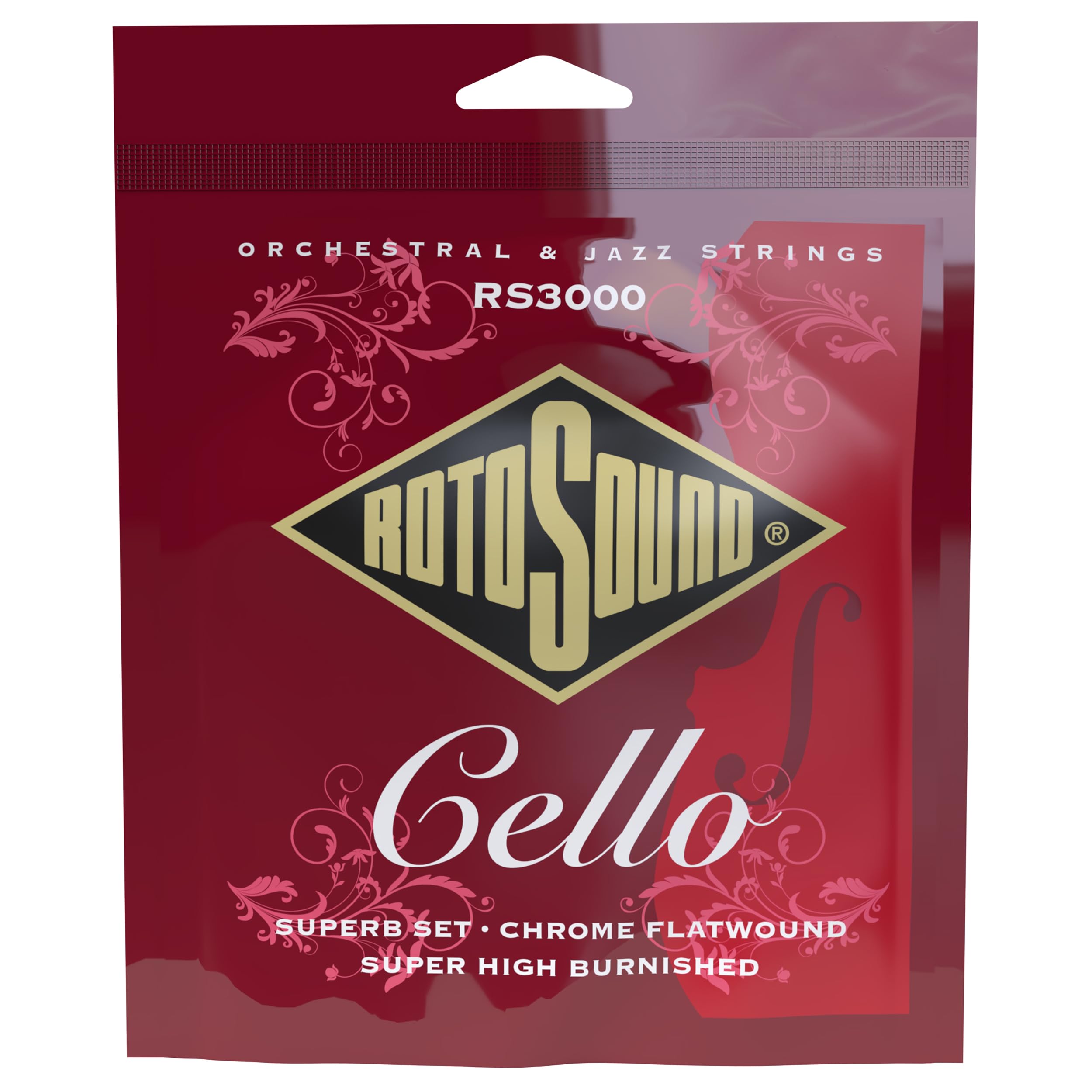 Rotosound Strings for Cello, Cello Professional Set Medium RS3000
