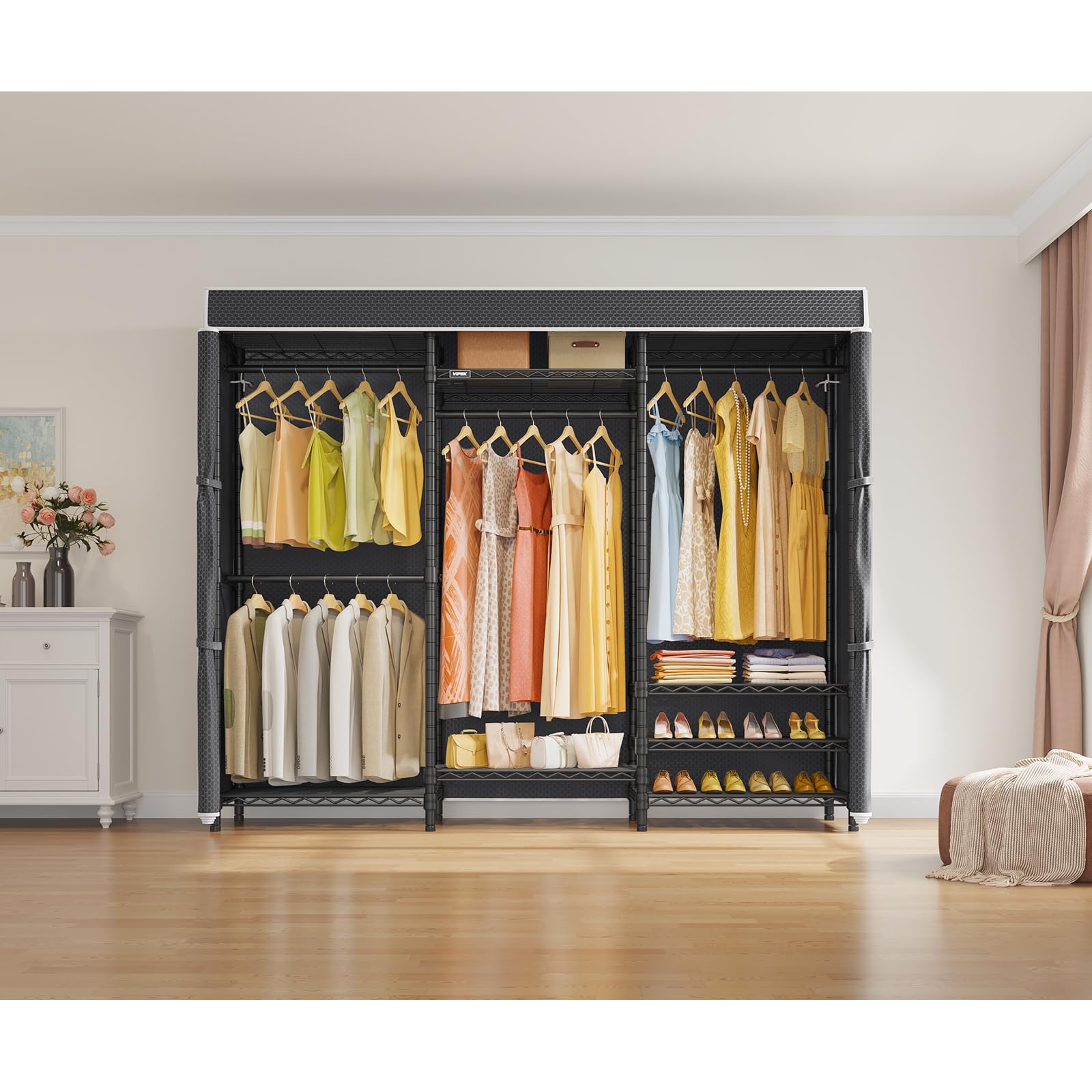Mua VIPEK V5C Heavy Duty Covered Clothes Rack Portable Closet Rack ...