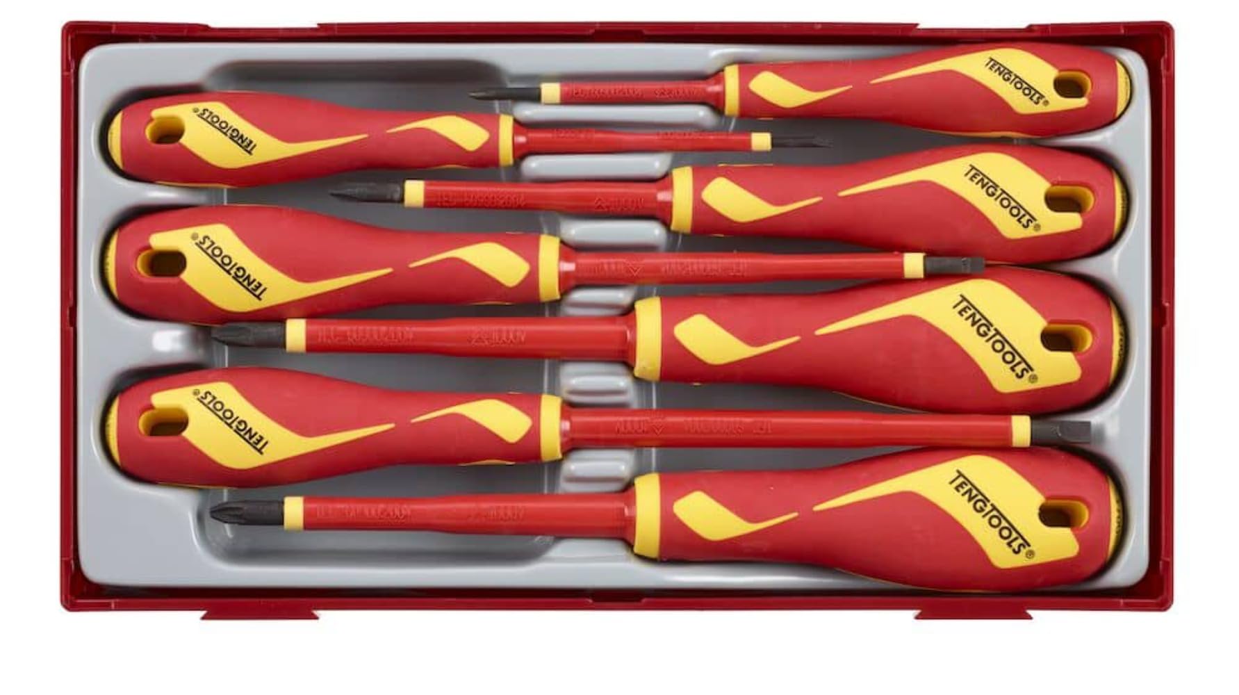 TengTools TTV907N Set of 7 Insulated Screwdrivers