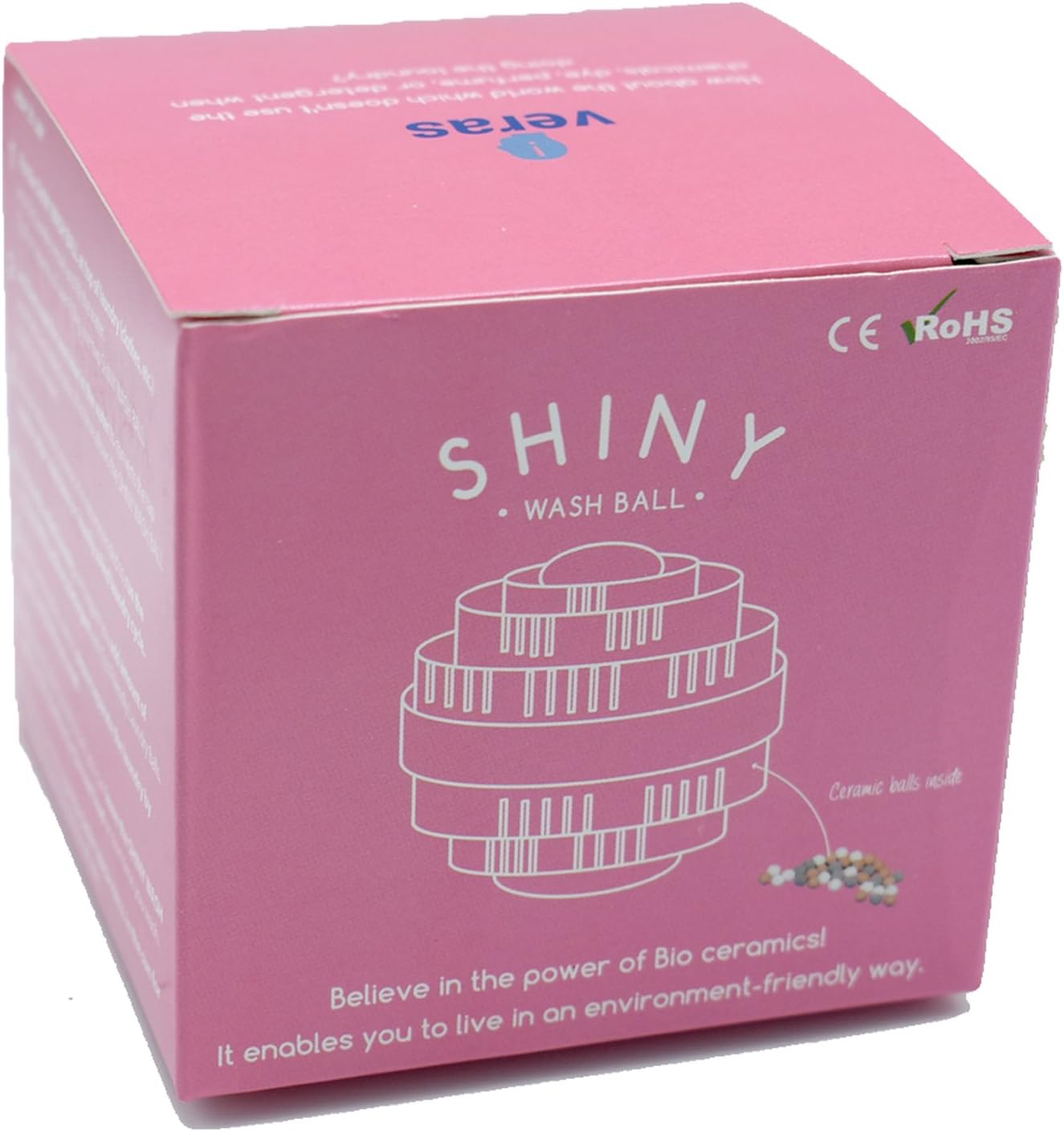 Veras Shiny Wash Ball Eco Laundry for 1500 No Detergent Baby Natural