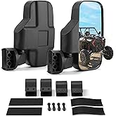 KEMIMOTO UTV Mirrors UTV Side Mirrors Fits 1.6-2 IN Roll Cage Compatible with Pioneer Polaris RZR 900 1000 Can Am Kawasaki Mu
