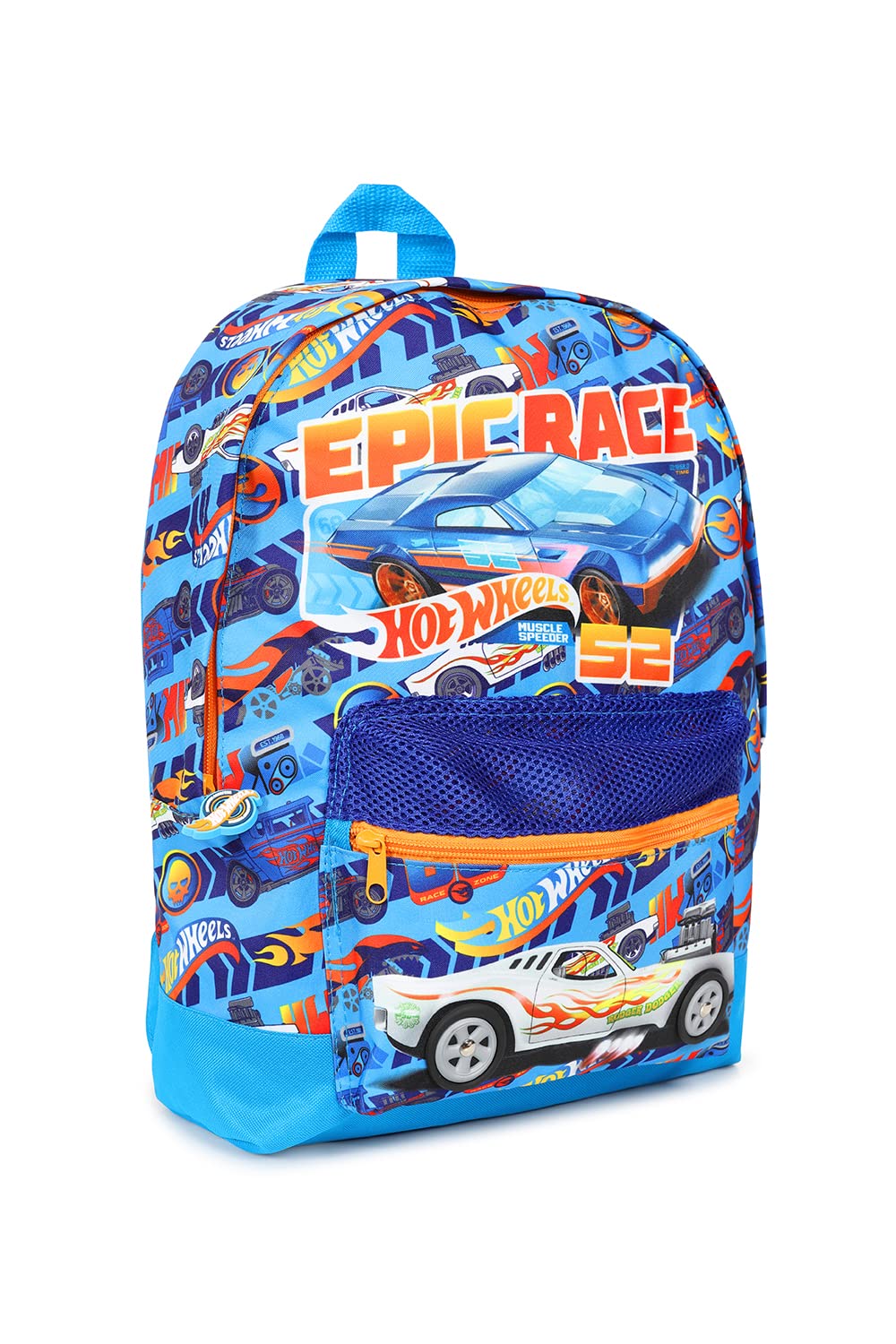 Hot Wheels Official Childrens Backpack, Kids Backpack, Schoolbag, Rucksack Blue