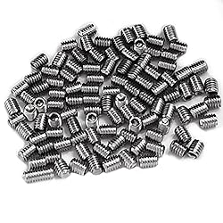 M6 x 6mm Flat Point Screws, Metric Grub