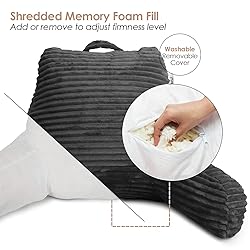 Nestl Reading Pillow for Bed Adult – Back Pillow
