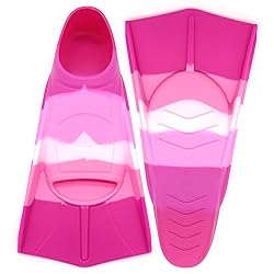 Gugmoy Kids Swim Fins,Comfortable Silicone Flippers