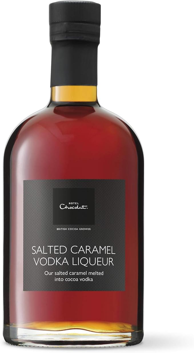 Hotel Chocolat Salted Caramel Cocoa Vodka, 500 ml Amazon.co.uk Grocery