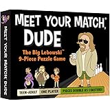 Meet Your Match, Dude - The Official 9-Piece Puzzle Game & Coaster Set based on The Big Lebowski