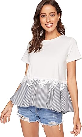 peplum blouse amazon