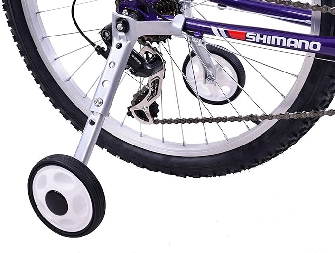 besonderen bedurfnissen big kind oder kleine erwachsene stabilisatoren fur fahrrader mit verzahnte 50 8 cm 61 cm rollen behinderung hilfe amazon de sport freizeit