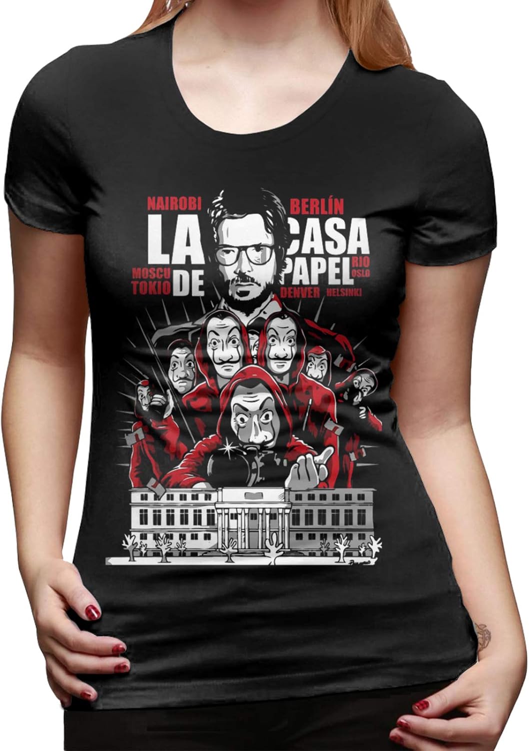 money heist t shirt design