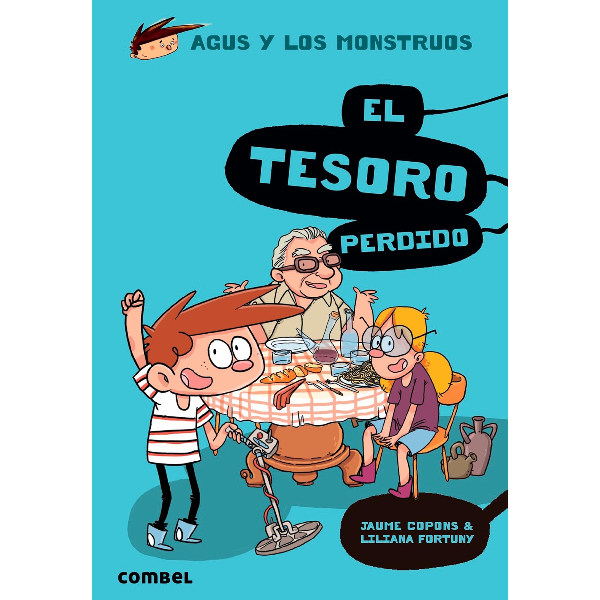 Portada de El tesoro perdido: 12 (Agus y los monstruos)