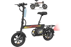Gyrocopters PixAI 14" Electric Bike for Adults & Teens | Upto 70km PAS Range | Upto 32km/hr Speed | Free Smart Anti-Theft GPS