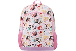 BIOWORLD Disney Princess AOP 14 Youth Backpack