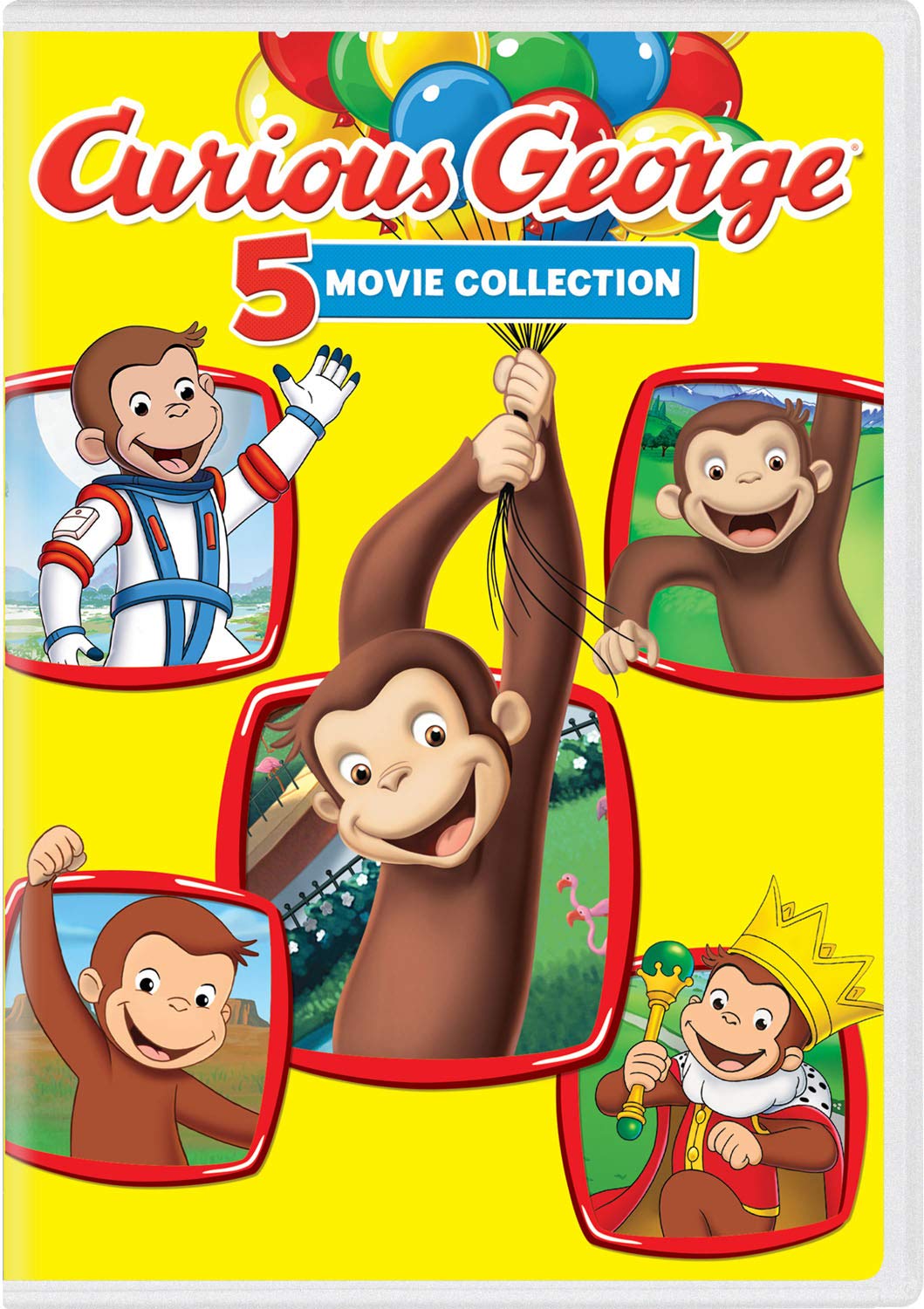 Curious George 5-Movie Collection [DVD] 191329162019| eBay
