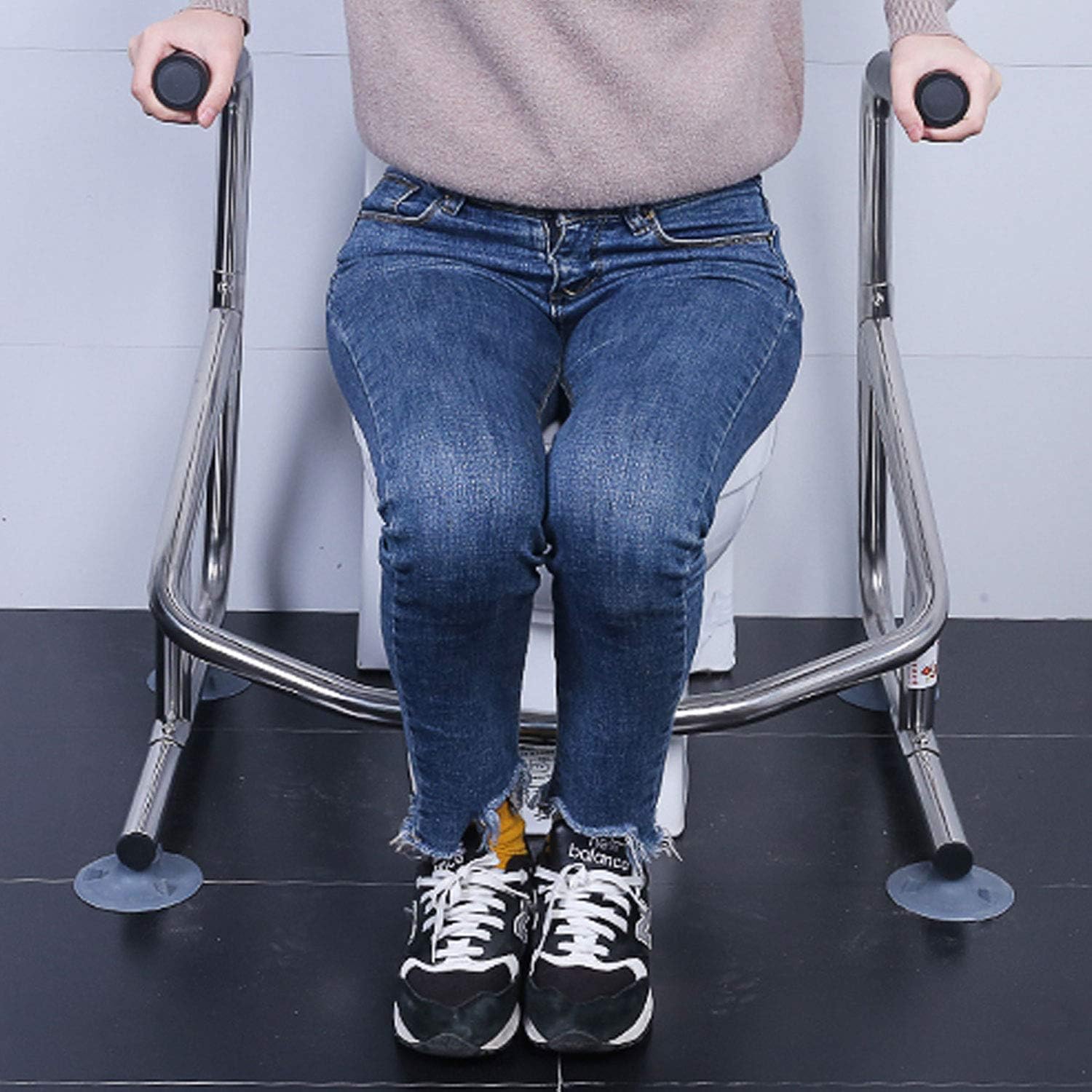 Elderly Assis Toilet Safety Rails Safety Frame Toilet with Easy Installation Bathroom Toilet Seat for Seniors Arthritis Sufferers Injured Surgery Recovery: Health & Personal Care