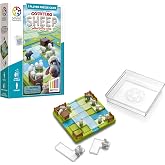 SmartGames Counting Sheep &ndash; Animal Farm Placement Puzzle Game, Ages 7+ | Fit the correct number of sheep on each island | Spatial insight and planning | Great for kids and adults | 60 challenges