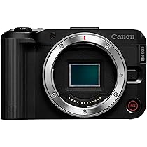 Canon Câmera mirrorless EOS R50 V (apenas corpo) – Câmera digital