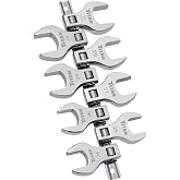Titan 17678 8-Piece 1/2-Inch Drive Metric Jumbo Crowfoot Wrench Set