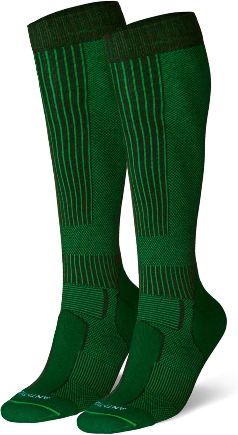DANISH ENDURANCE Merino Wool Long Kneehigh Outdoor Boot Socks, Hiking