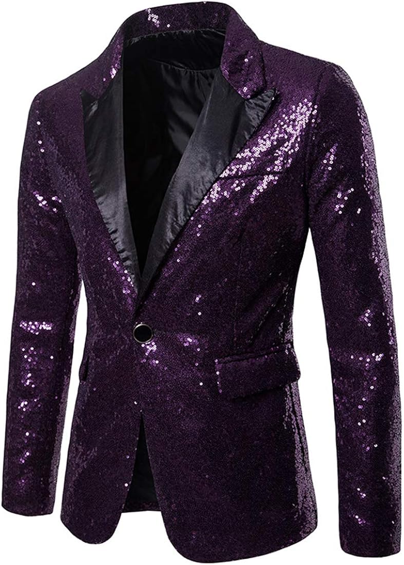 sequin suit jacket mens