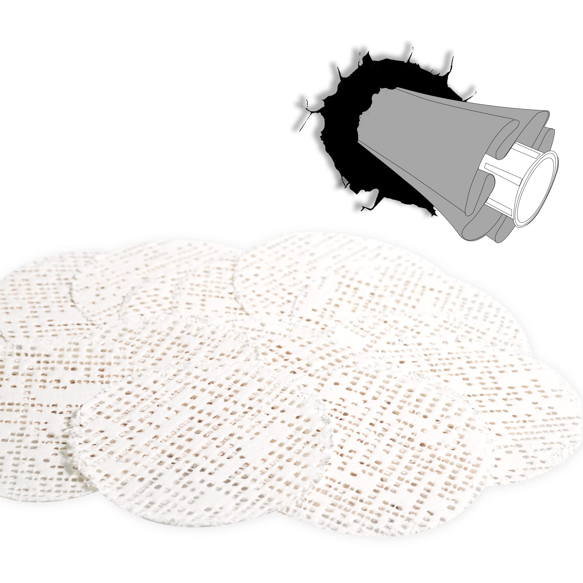 20 Packs Drywall Masonry Anchor Repair Kit Heavy Duty Wall Hole Patch Filler Fits Loose Wall Fixtures and Various Size Screws Quick Fix Wall Anchors DIY