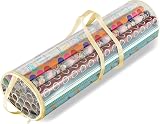 RAM Christmas Cylinder Gift Wrap Storage Bag with Handles PVC Clear Organiser view 2